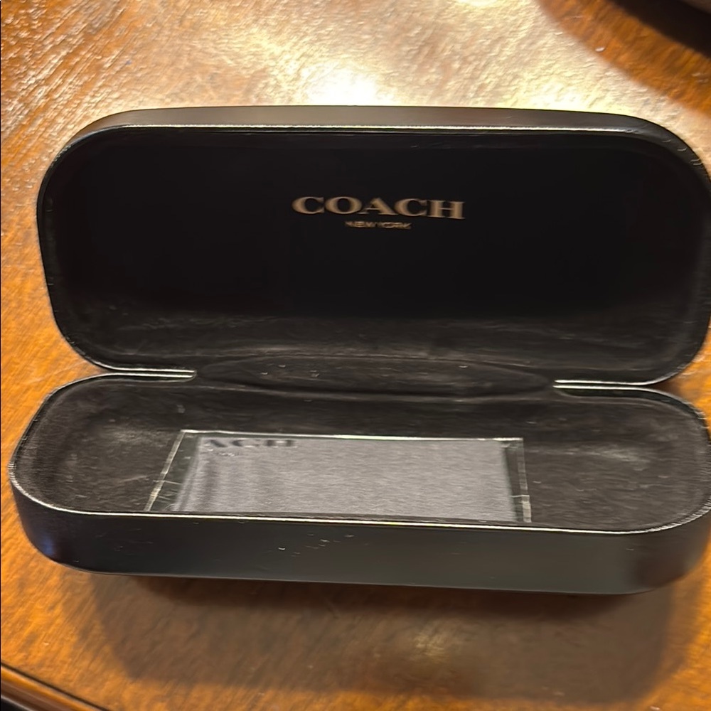 Coach Black Eyewear Case